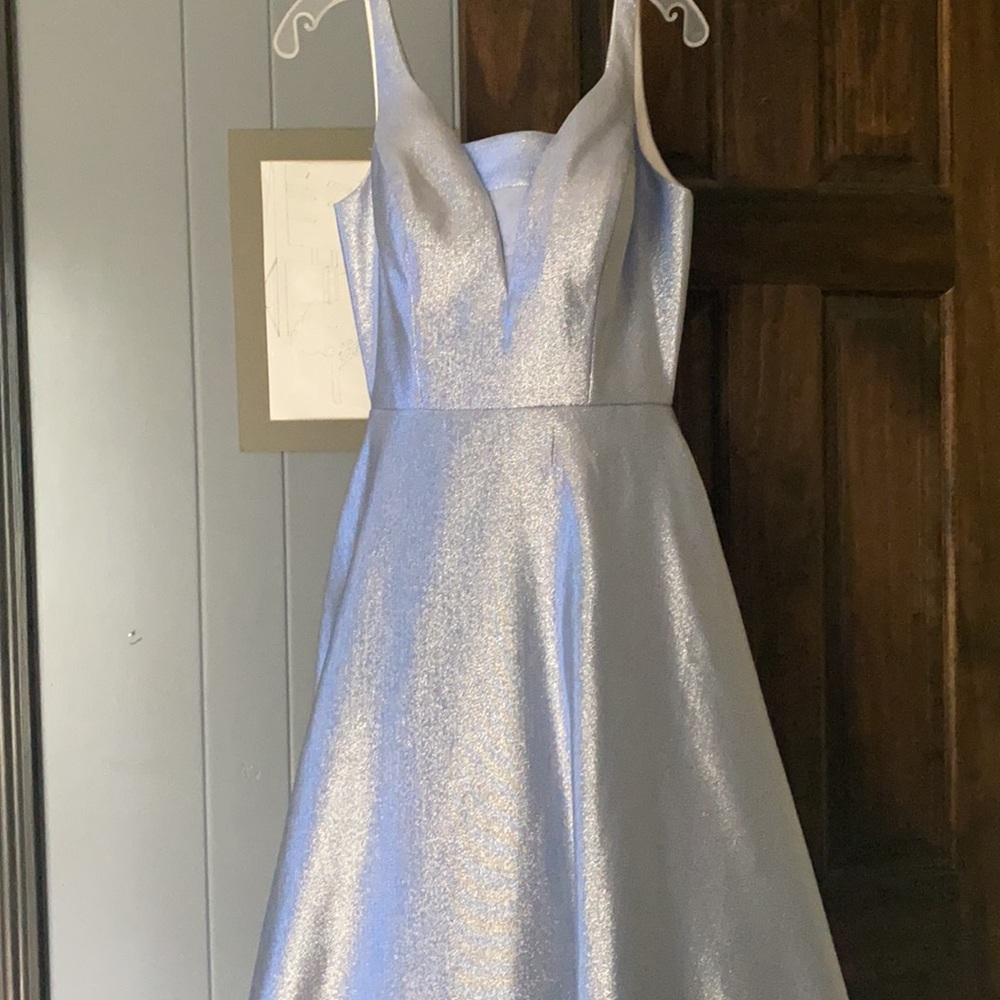 China Blue Prom Dress